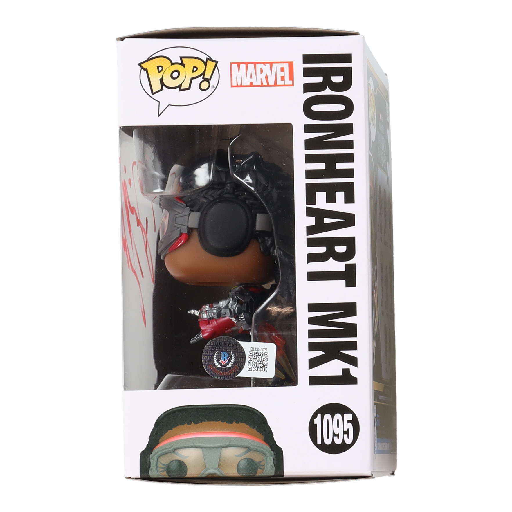 Dominique Thorne Signed "Black Panther: Wakanda Forever" #1095 Ironheart MK1 Funko Pop! Vinyl Figure (Beckett) at PristineAuction.com Dominique Thorne Signed "Black Panther: Wakanda Forever" #1095 Ironheart MK1 Funko Pop! Vinyl Figure (Beckett) at PristineAuction.com