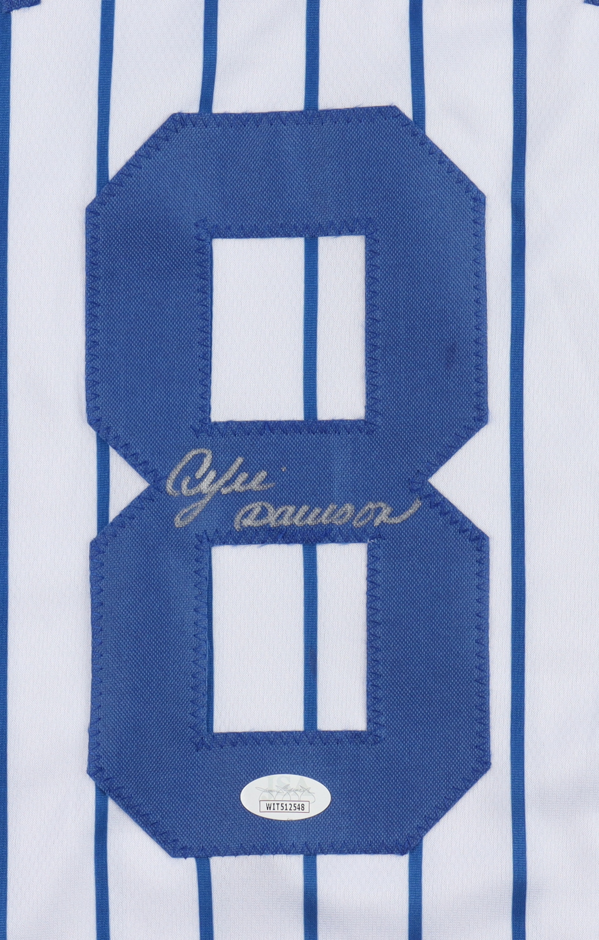 Andre Dawson Signed Jersey (JSA) at PristineAuction.com Andre Dawson Signed Jersey (JSA) at PristineAuction.com