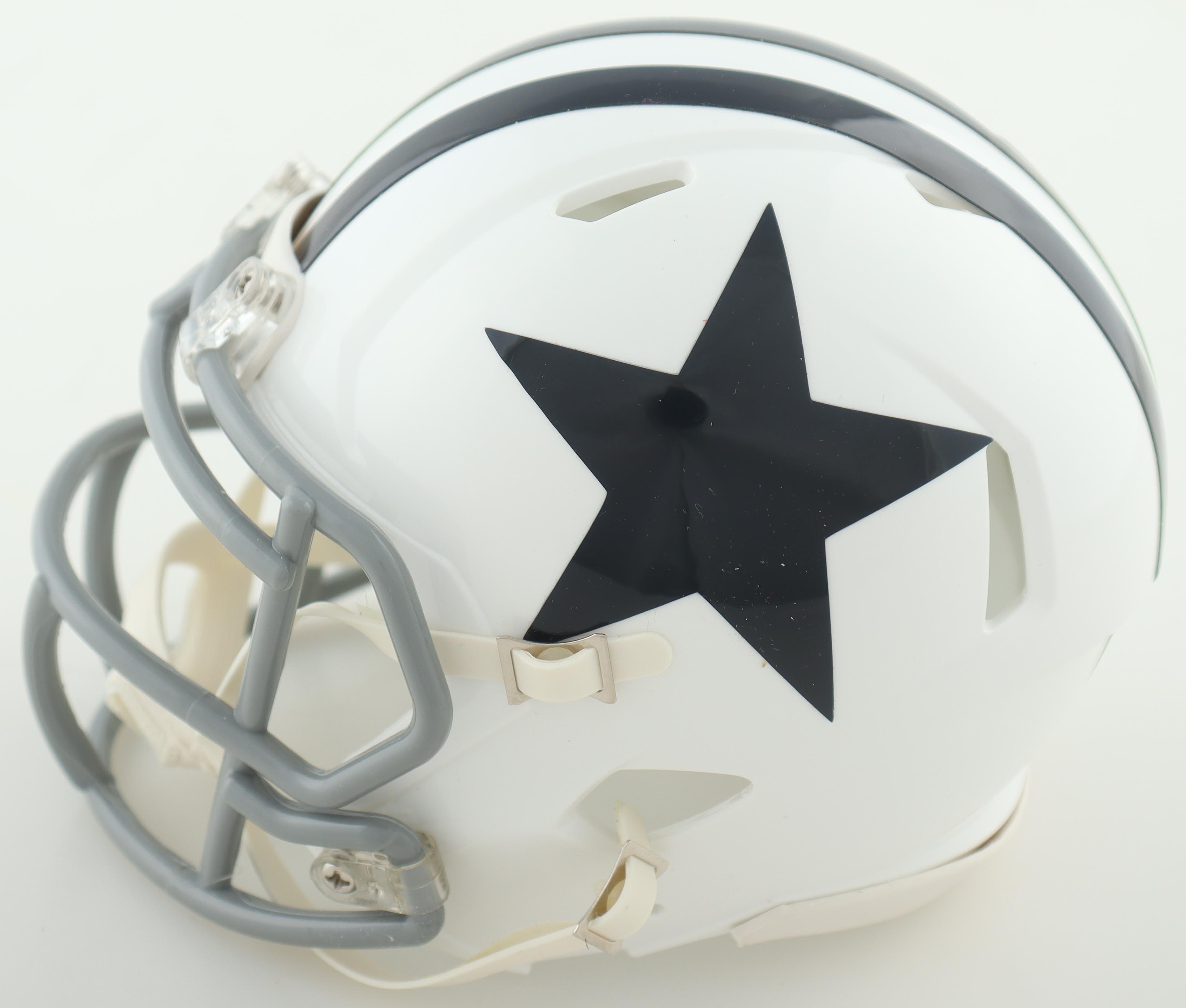 Tony Hill Signed Cowboys Speed Mini Helmet (Beckett) at PristineAuction.com Tony Hill Signed Cowboys Speed Mini Helmet (Beckett) at PristineAuction.com