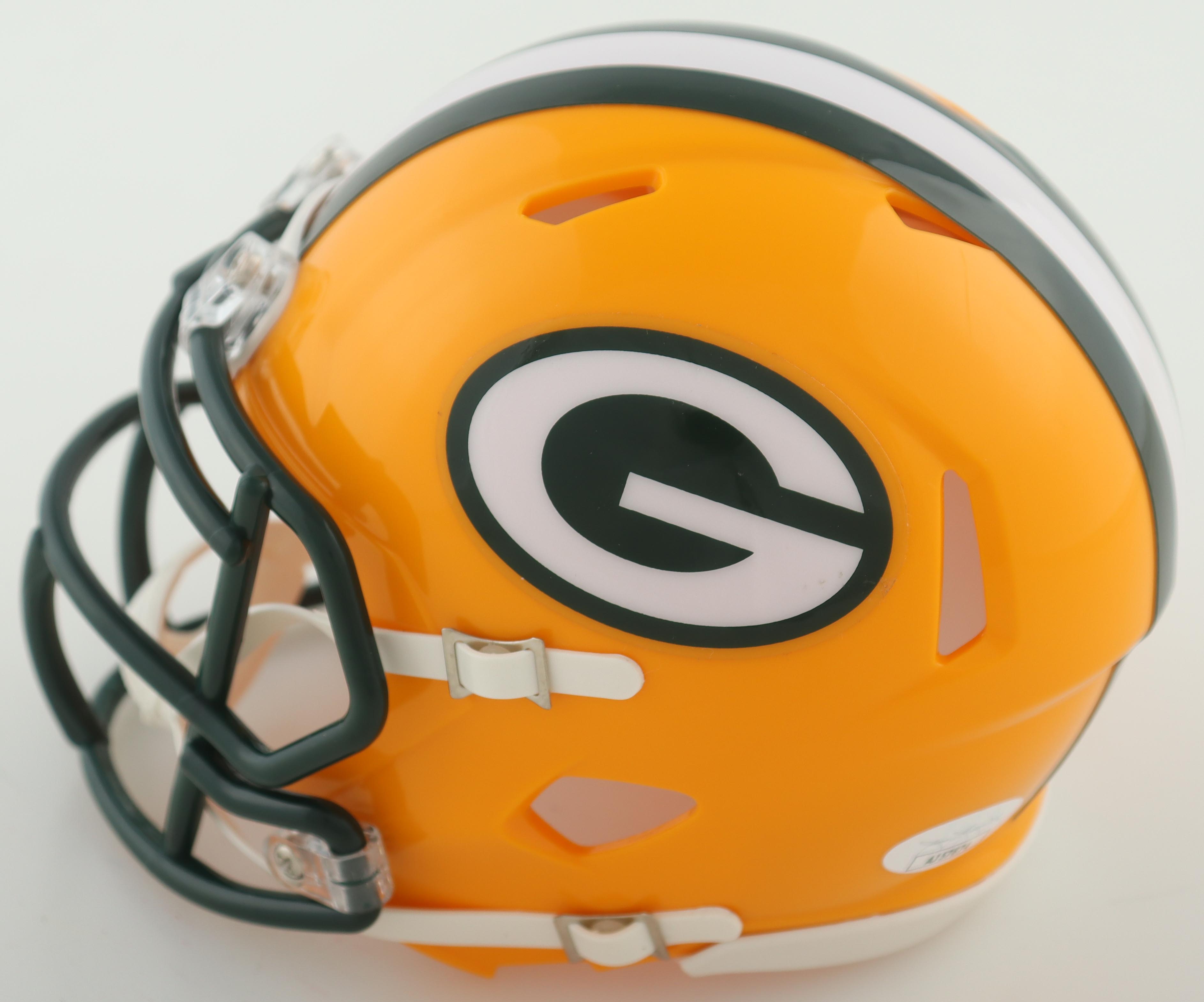 Eric Stokes Signed Packers Speed Mini Helmet (JSA) at PristineAuction.com Eric Stokes Signed Packers Speed Mini Helmet (JSA) at PristineAuction.com