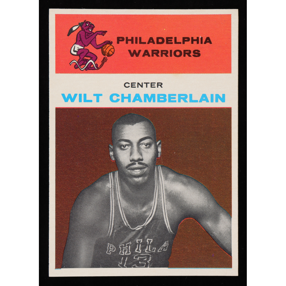 1961-62 Fleer Wilt Chamberlain #8