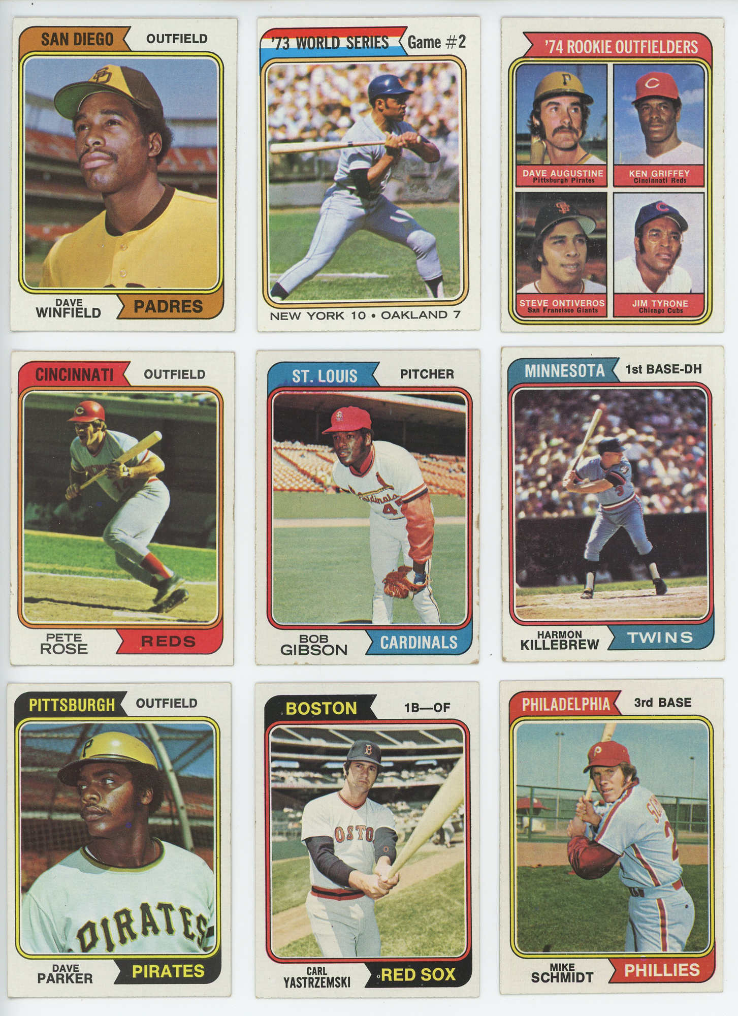 1974 TOPPS BASEBALL COMPLETE SET BREAK at PristineAuction.com 1974 TOPPS BASEBALL COMPLETE SET BREAK at PristineAuction.com