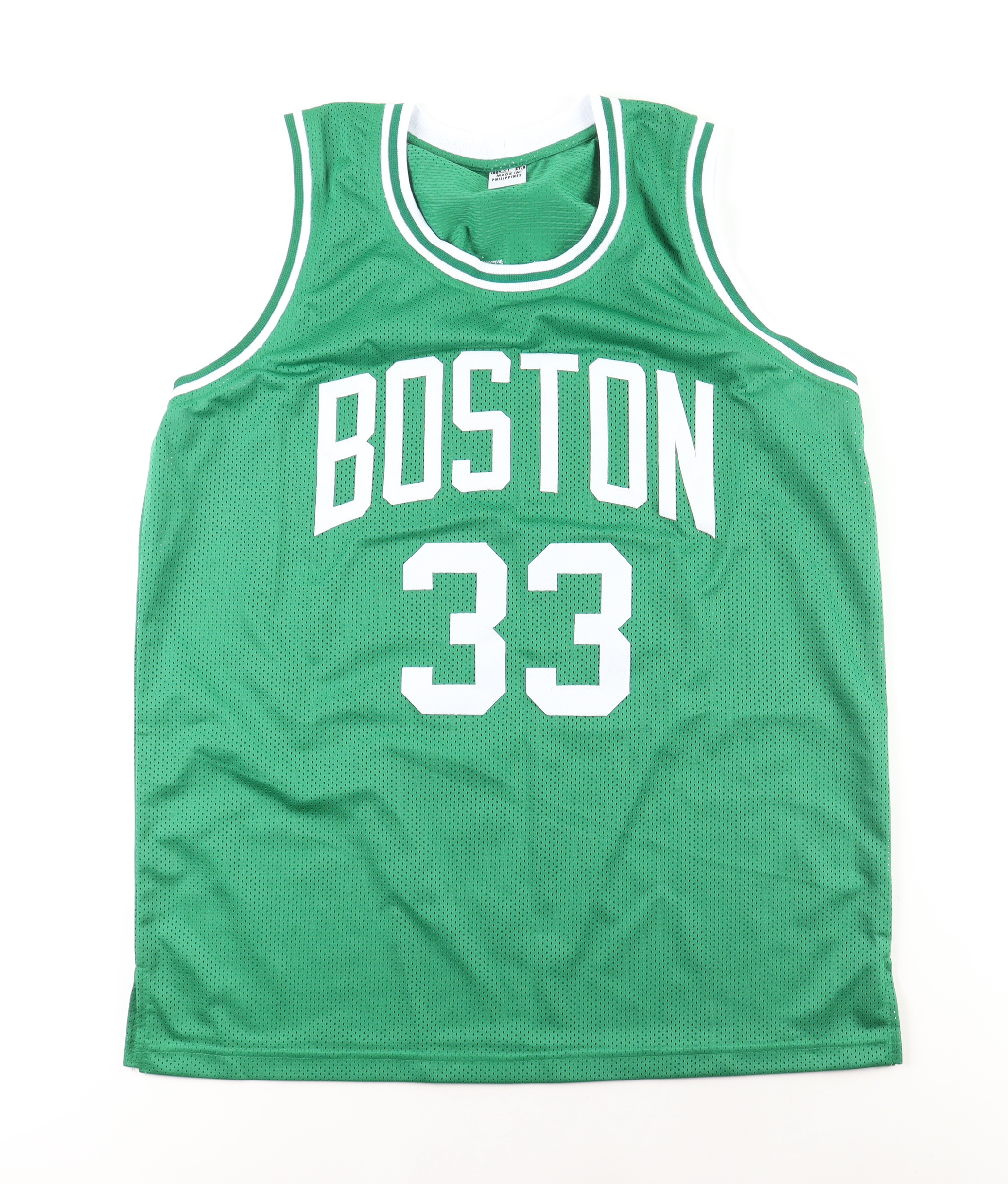 Larry Bird Signed Jersey (Beckett) at PristineAuction.com Larry Bird Signed Jersey (Beckett) at PristineAuction.com