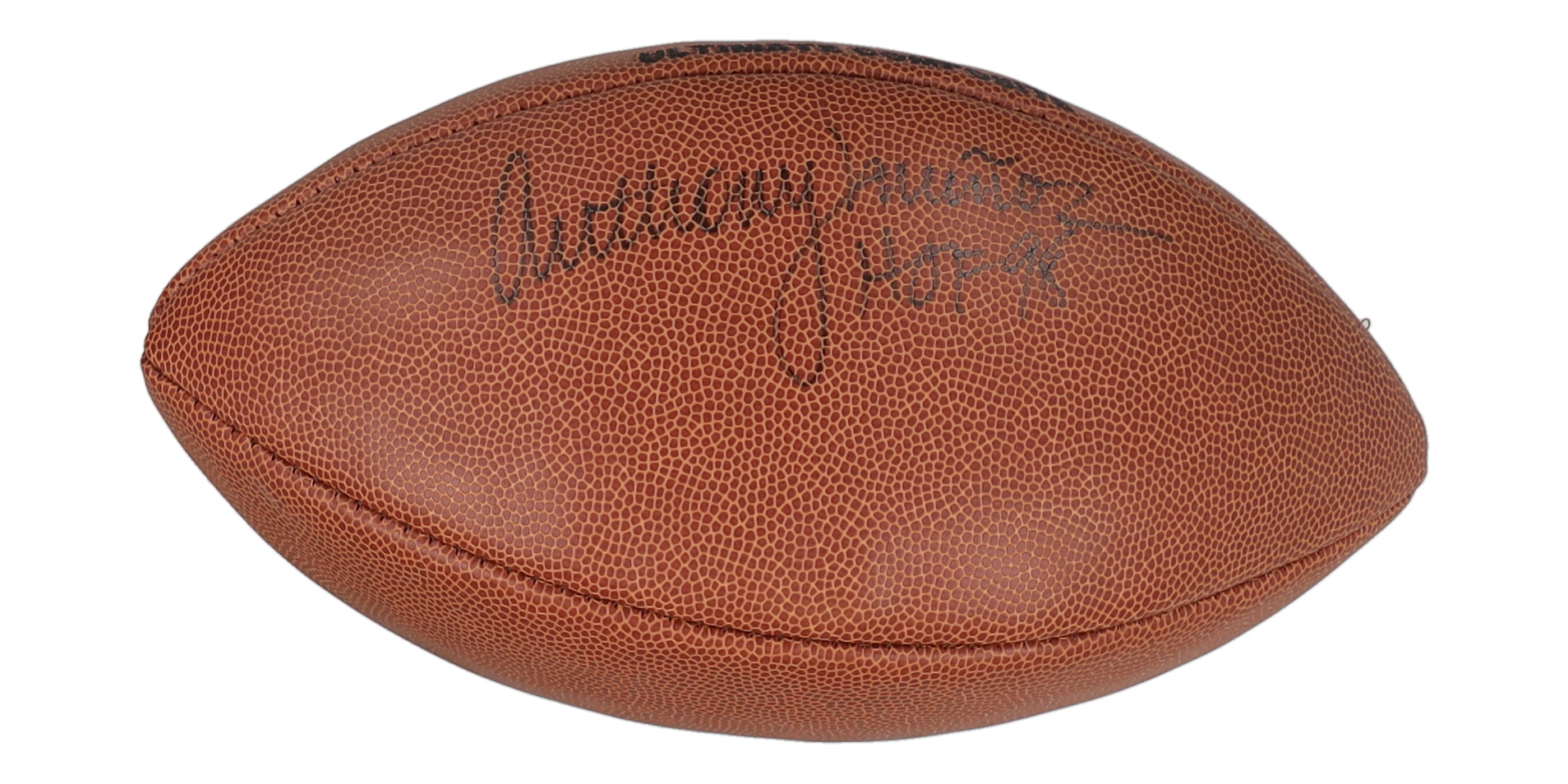 Anthony Munoz Signed NFL Football Inscribed "HOF 98" (Beckett) at PristineAuction.com Anthony Munoz Signed NFL Football Inscribed "HOF 98" (Beckett) at PristineAuction.com