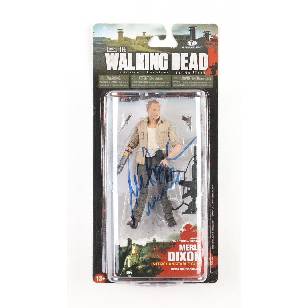 Michael Rooker Signed "The Walking Dead" Merle Dixon Action Figure Inscribed "Merle" (Beckett
