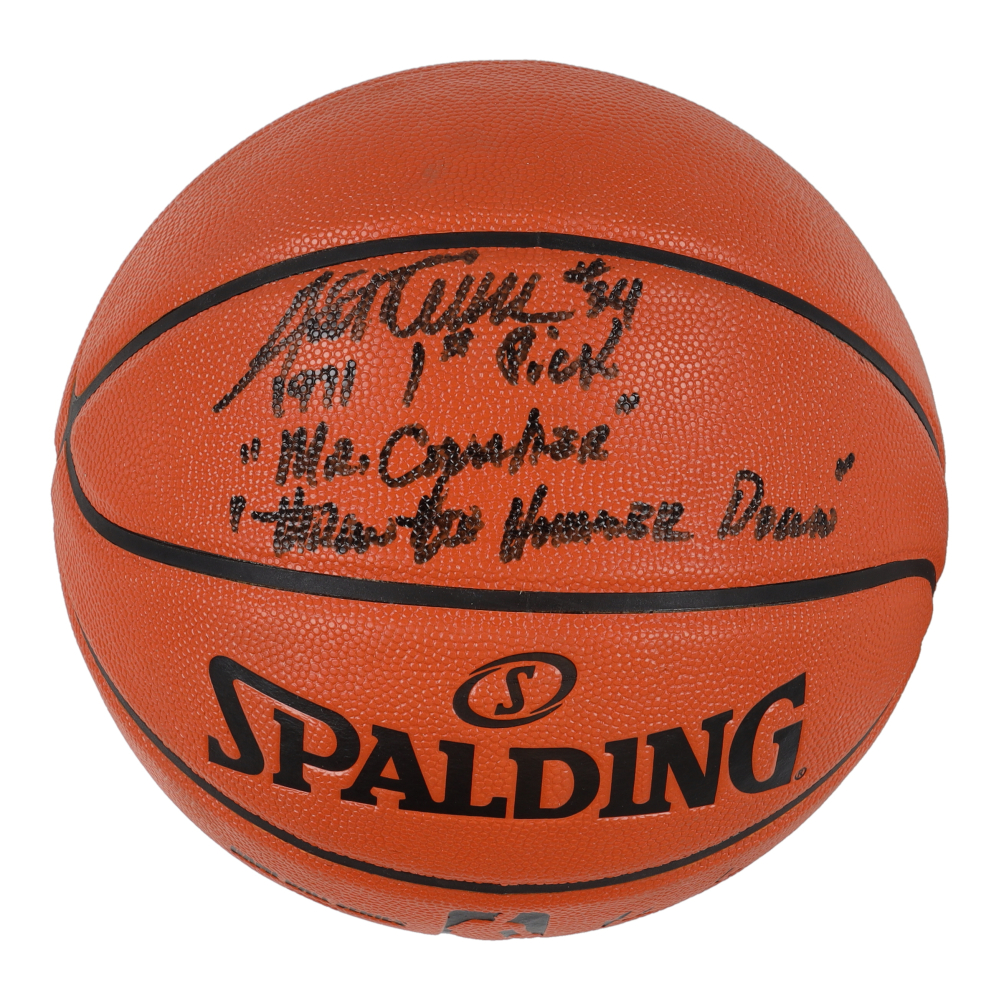 Austin Carr Signed NBA Basketball Inscribed "1971 1st Pick", "Mr