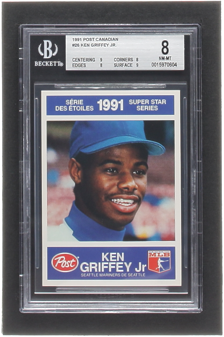 Ken Griffey Jr. 1991 Post Canadian #26 (BGS 8) at PristineAuction.com Ken Griffey Jr. 1991 Post Canadian #26 (BGS 8) at PristineAuction.com