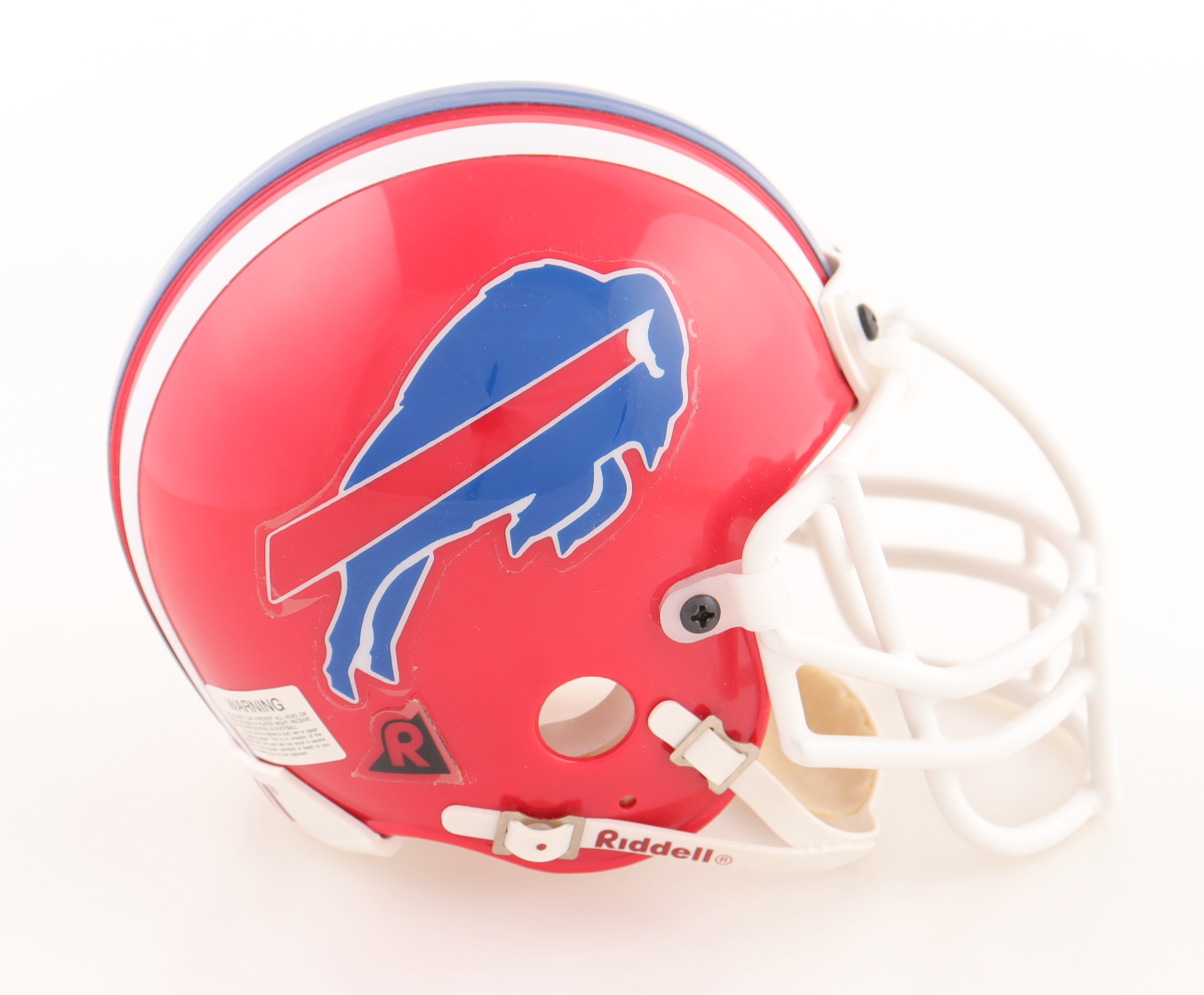 Jim Kelly Signed Bills Mini Helmet (Beckett) at PristineAuction.com Jim Kelly Signed Bills Mini Helmet (Beckett) at PristineAuction.com