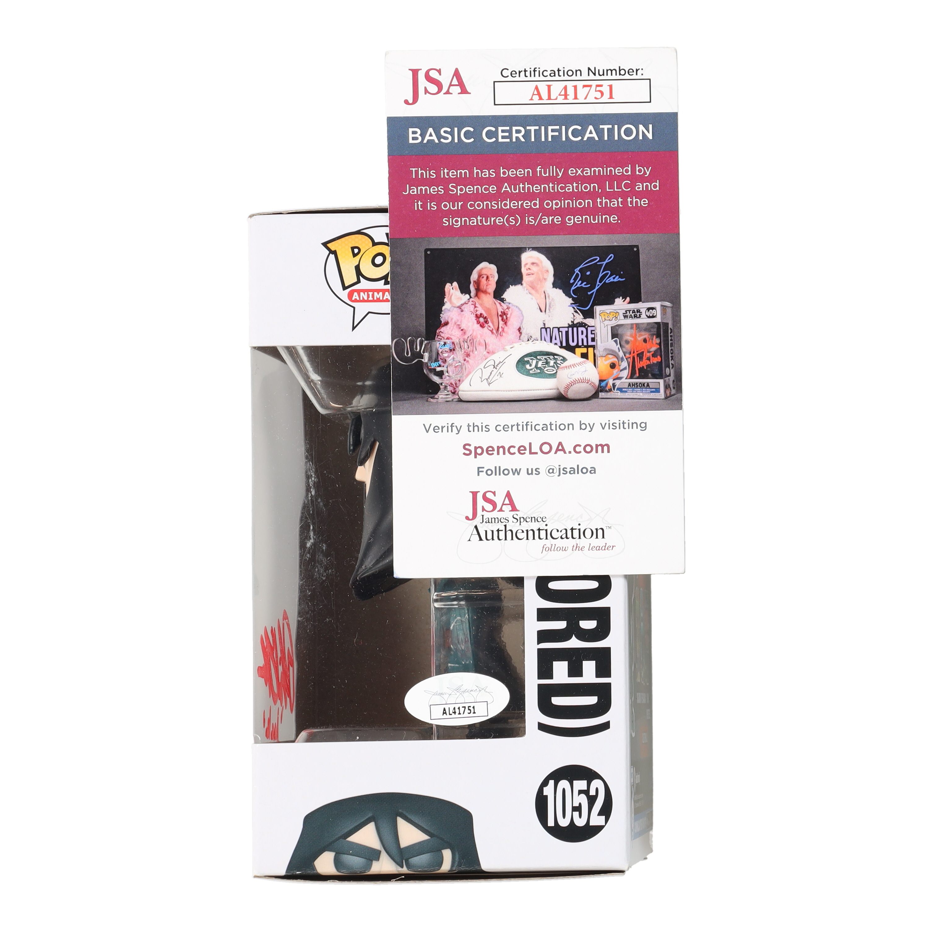 Phil LaMarr Signed "Samurai Jack" #1052 Jack (Armored) Funko Pop! Vinyl Figure Inscribed "Jack" (JSA) at PristineAuction.com Phil LaMarr Signed "Samurai Jack" #1052 Jack (Armored) Funko Pop! Vinyl Figure Inscribed "Jack" (JSA) at PristineAuction.com