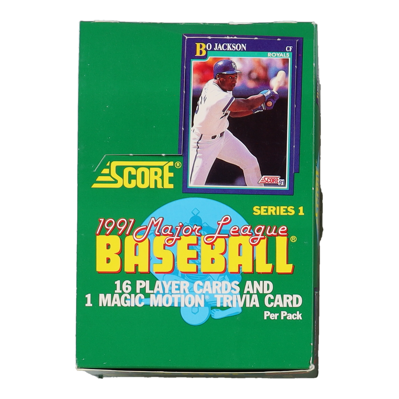 1991 Score Series 1 Baseball Wax Box with (36) Packs at PristineAuction.com 1991 Score Series 1 Baseball Wax Box with (36) Packs at PristineAuction.com