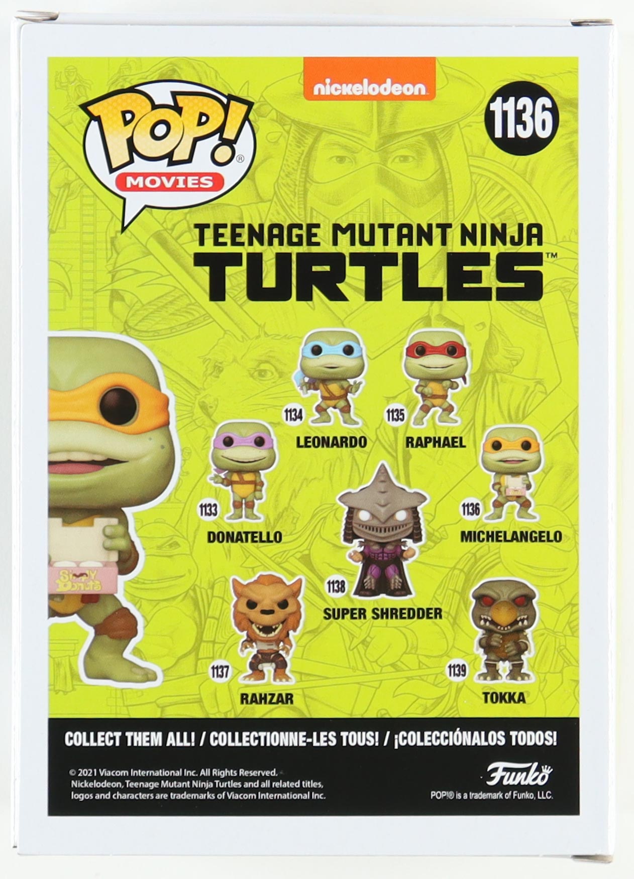 Kevin Eastman Signed "Teenage Mutant Ninja Turtles" #1136 Michelangelo Funko Pop! Vinyl Figure (PA) at PristineAuction.com Kevin Eastman Signed "Teenage Mutant Ninja Turtles" #1136 Michelangelo Funko Pop! Vinyl Figure (PA) at PristineAuction.com