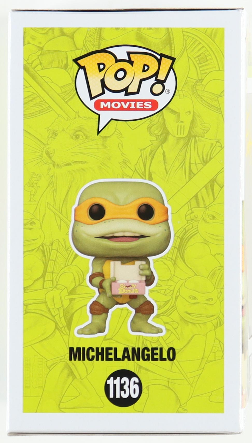 Kevin Eastman Signed "Teenage Mutant Ninja Turtles" #1136 Michelangelo Funko Pop! Vinyl Figure (PA) at PristineAuction.com Kevin Eastman Signed "Teenage Mutant Ninja Turtles" #1136 Michelangelo Funko Pop! Vinyl Figure (PA) at PristineAuction.com