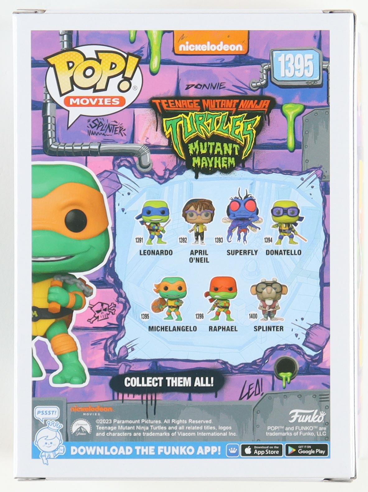 Kevin Eastman Signed "Teenage Mutant Ninja Turtles" Mutant Mayhem #1395 Michelangelo Funko Pop! Vinyl Figure (PA) at PristineAuction.com Kevin Eastman Signed "Teenage Mutant Ninja Turtles" Mutant Mayhem #1395 Michelangelo Funko Pop! Vinyl Figure (PA) at PristineAuction.com