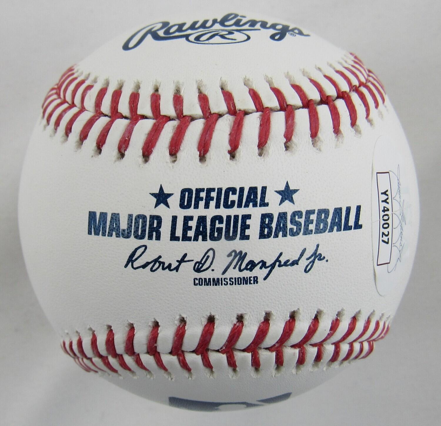 Aaron Judge Signed OML Baseball (JSA LOA) at PristineAuction.com Aaron Judge Signed OML Baseball (JSA LOA) at PristineAuction.com