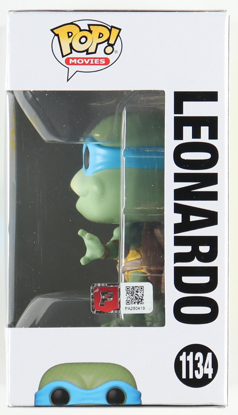 Kevin Eastman Signed "Teenage Mutant Ninja Turtles" #1134 Leonardo Funko Pop! Vinyl Figure (PA) at PristineAuction.com Kevin Eastman Signed "Teenage Mutant Ninja Turtles" #1134 Leonardo Funko Pop! Vinyl Figure (PA) at PristineAuction.com