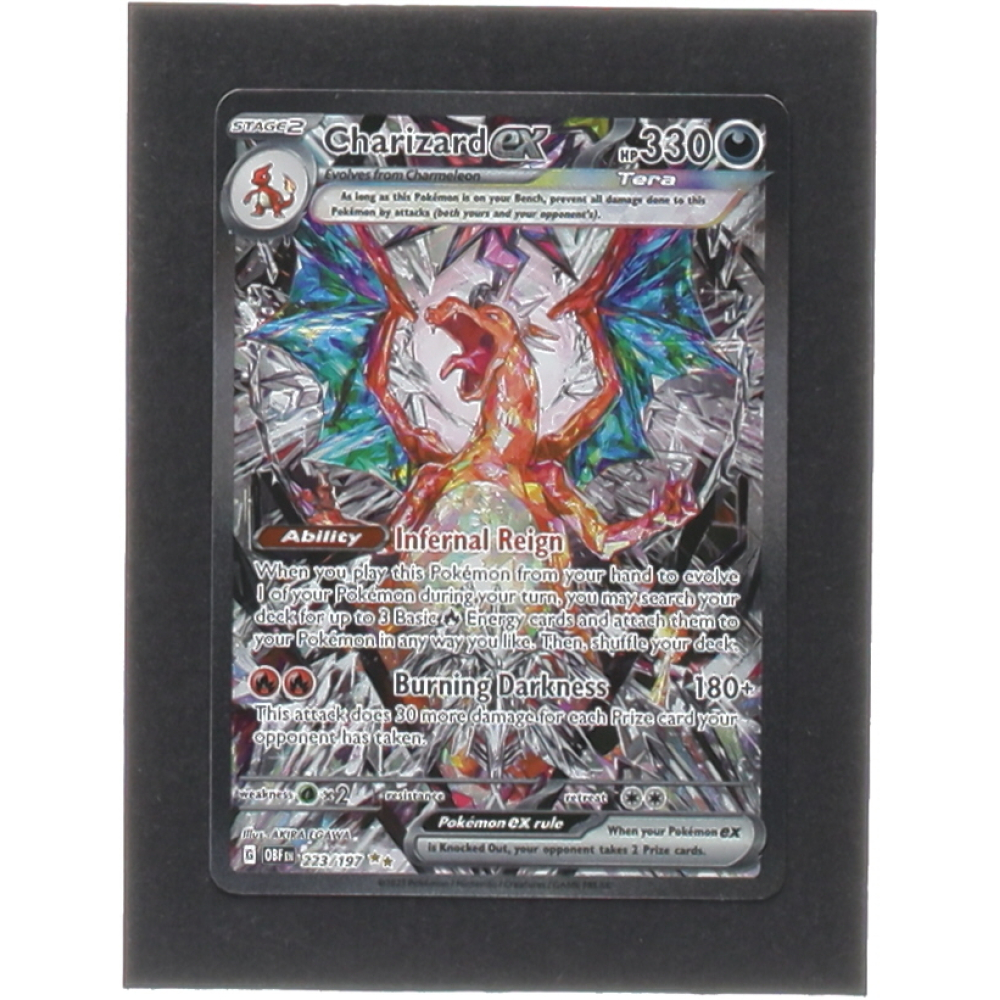 Charizard EX 2023 Pokemon Scarlet And Violet Obsidian Flames 223 SIR
