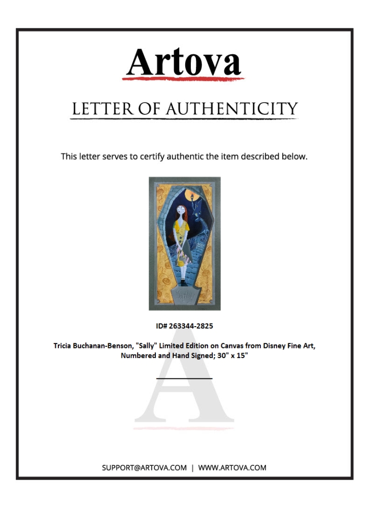 "Sally" LE 15x30 Giclee on Canvas by Tricia Buchanan-Benson (Artova) at PristineAuction.com "Sally" LE 15x30 Giclee on Canvas by Tricia Buchanan-Benson (Artova) at PristineAuction.com