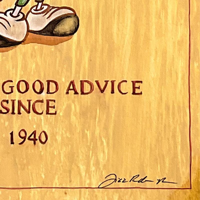 "Giving Good Advice" LE 16x12 Giclee on Canvas by Tricia Buchanan-Benson (Artova) at PristineAuction.com "Giving Good Advice" LE 16x12 Giclee on Canvas by Tricia Buchanan-Benson (Artova) at PristineAuction.com