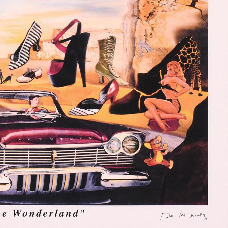 "Shoe Wonderland" LE 15x10 Artist Proof by Nelson De La Nuez (Artova) at PristineAuction.com "Shoe Wonderland" LE 15x10 Artist Proof by Nelson De La Nuez (Artova) at PristineAuction.com
