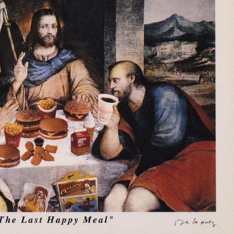 "The Last Happy Meal" LE 14x10 Artist Proof by Nelson De La Nuez (Artova) at PristineAuction.com "The Last Happy Meal" LE 14x10 Artist Proof by Nelson De La Nuez (Artova) at PristineAuction.com