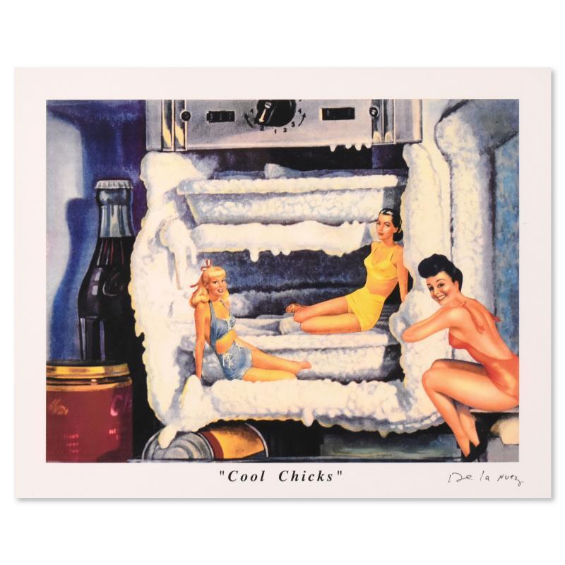 "Cool Chicks" LE 14x10 Artist Proof by Nelson De La Nuez (Artova) at PristineAuction.com "Cool Chicks" LE 14x10 Artist Proof by Nelson De La Nuez (Artova) at PristineAuction.com