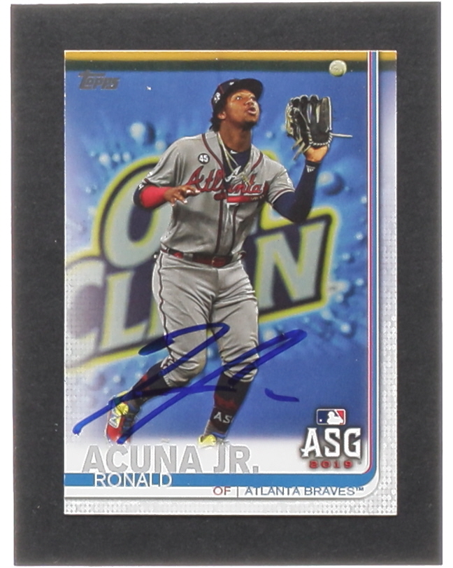 Ronald Acuna Jr. Signed 2019 Topps Update #US220 AS (Acuna) at PristineAuction.com Ronald Acuna Jr. Signed 2019 Topps Update #US220 AS (Acuna) at PristineAuction.com