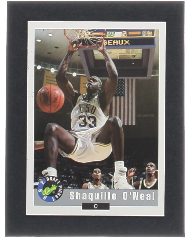 Shaquille O'Neal 1992 Classics Draft Picks #1 RC at PristineAuction.com Shaquille O'Neal 1992 Classics Draft Picks #1 RC at PristineAuction.com