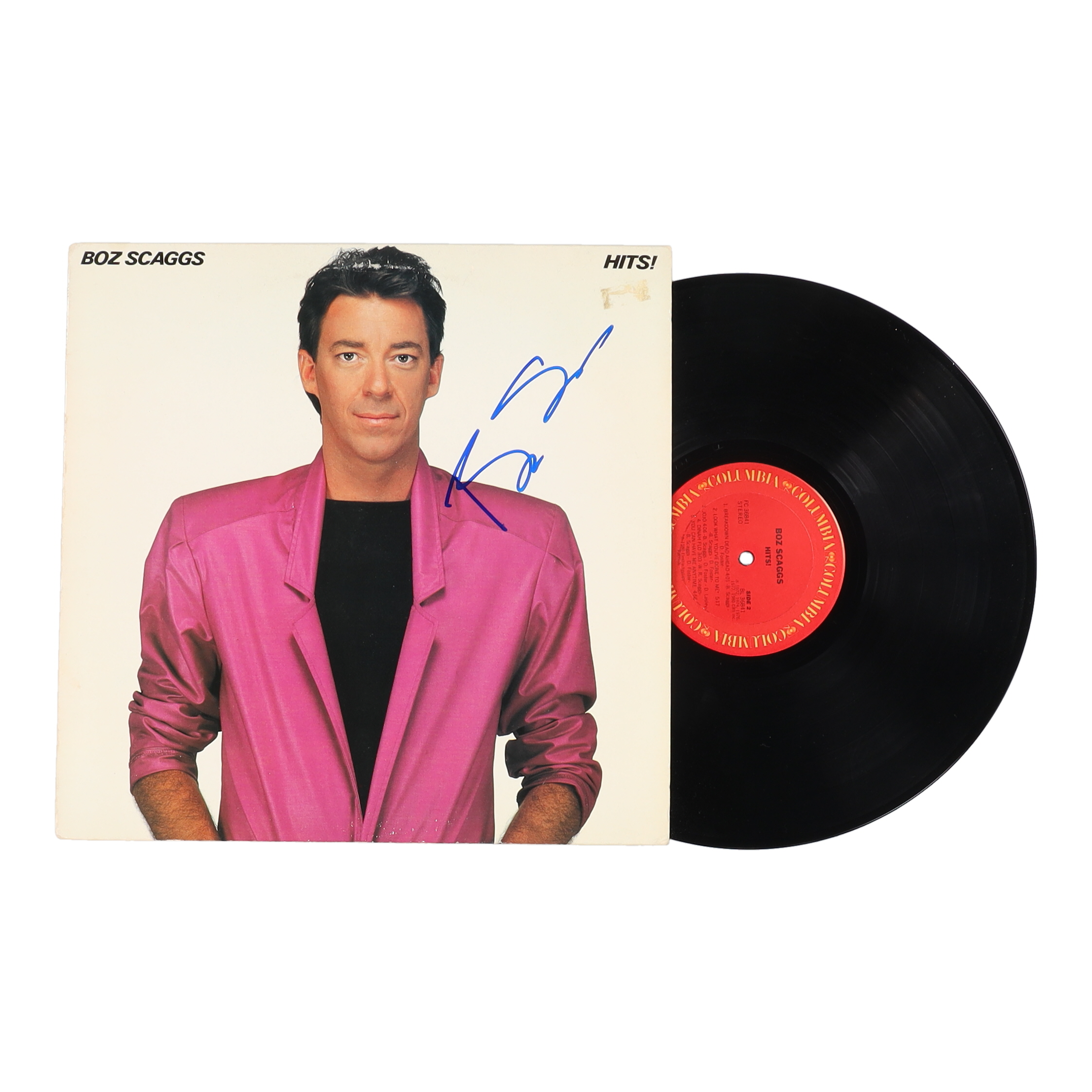 Boz Scaggs Signed "Hits!" Vinyl Record Album (Beckett) at PristineAuction.com Boz Scaggs Signed "Hits!" Vinyl Record Album (Beckett) at PristineAuction.com