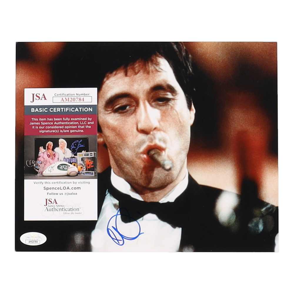 Al Pacino Signed "Scarface" 8x10 Photo (JSA) | Pristine Auction