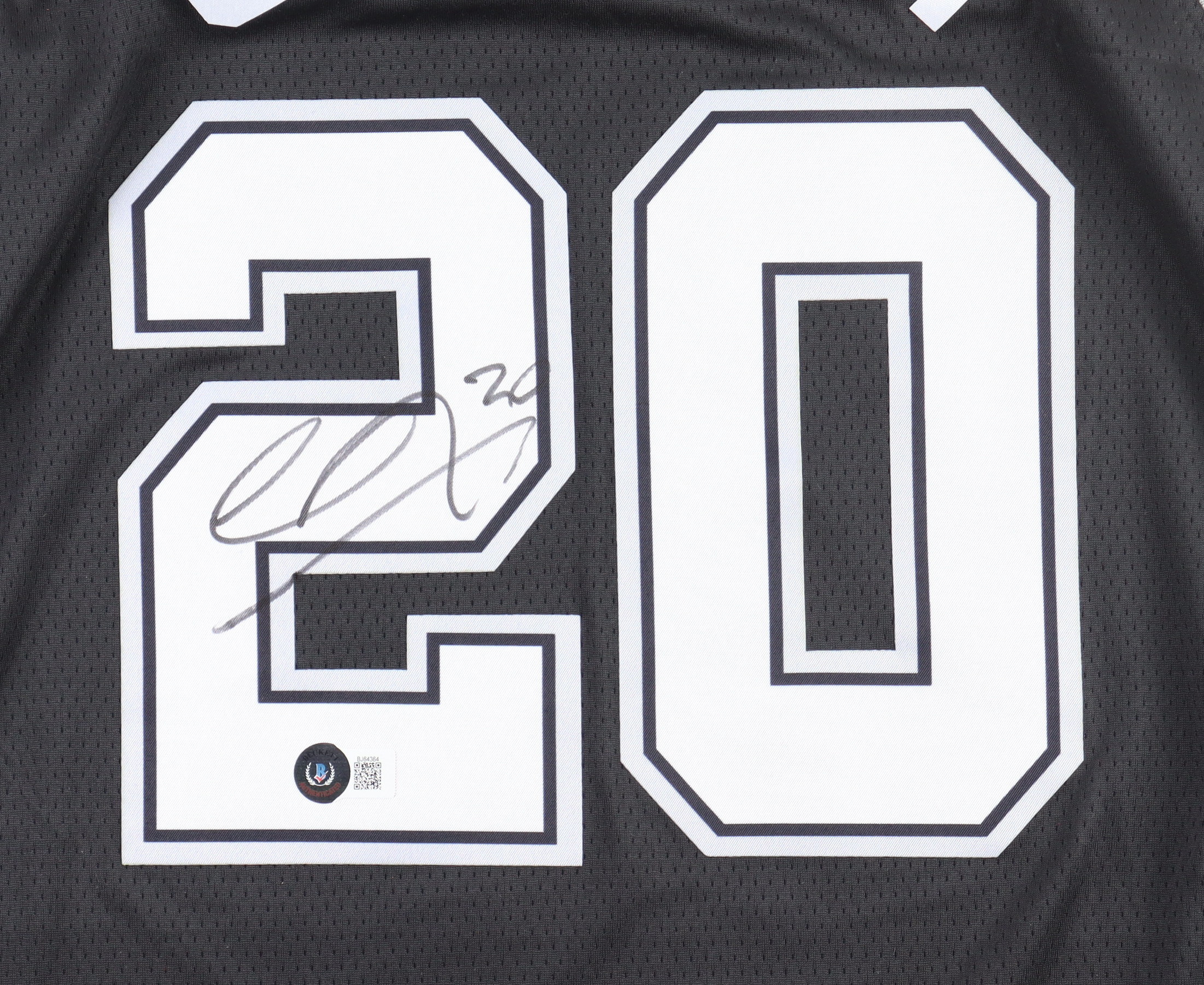 Manu Ginobili Signed Spurs Jersey (Beckett) at PristineAuction.com Manu Ginobili Signed Spurs Jersey (Beckett) at PristineAuction.com