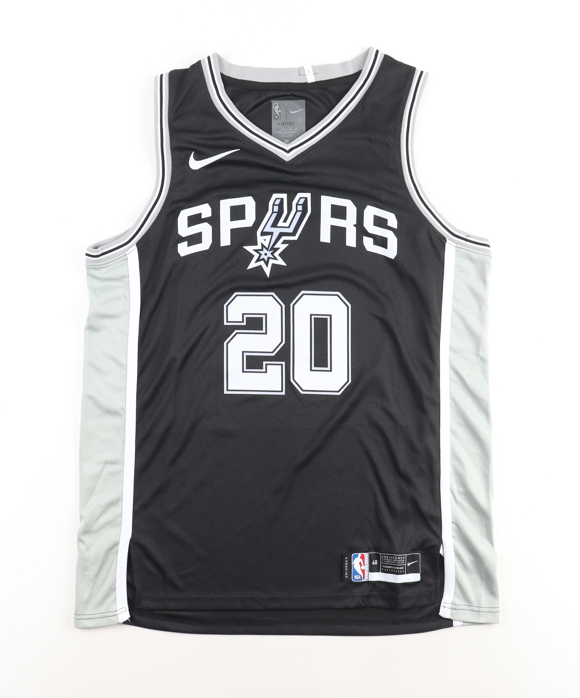 Manu Ginobili Signed Spurs Jersey (Beckett) at PristineAuction.com Manu Ginobili Signed Spurs Jersey (Beckett) at PristineAuction.com