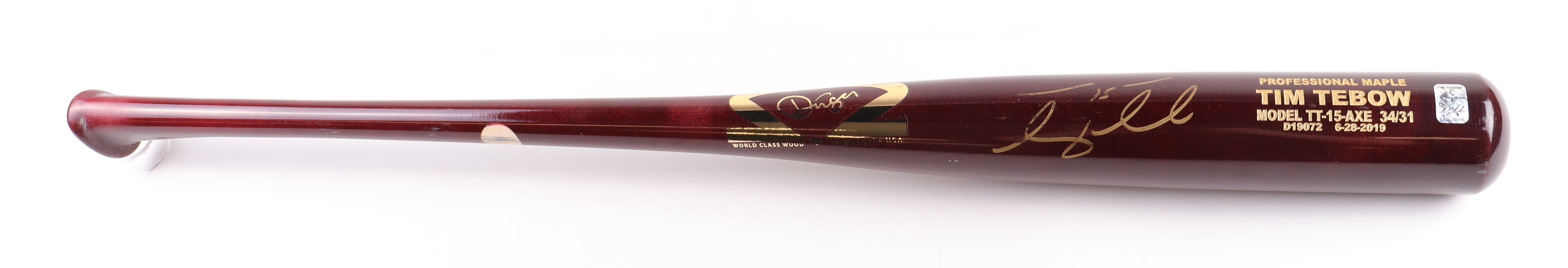 Tim Tebow Signed Dinger Player Model Baseball Bat (Tebow) at PristineAuction.com Tim Tebow Signed Dinger Player Model Baseball Bat (Tebow) at PristineAuction.com