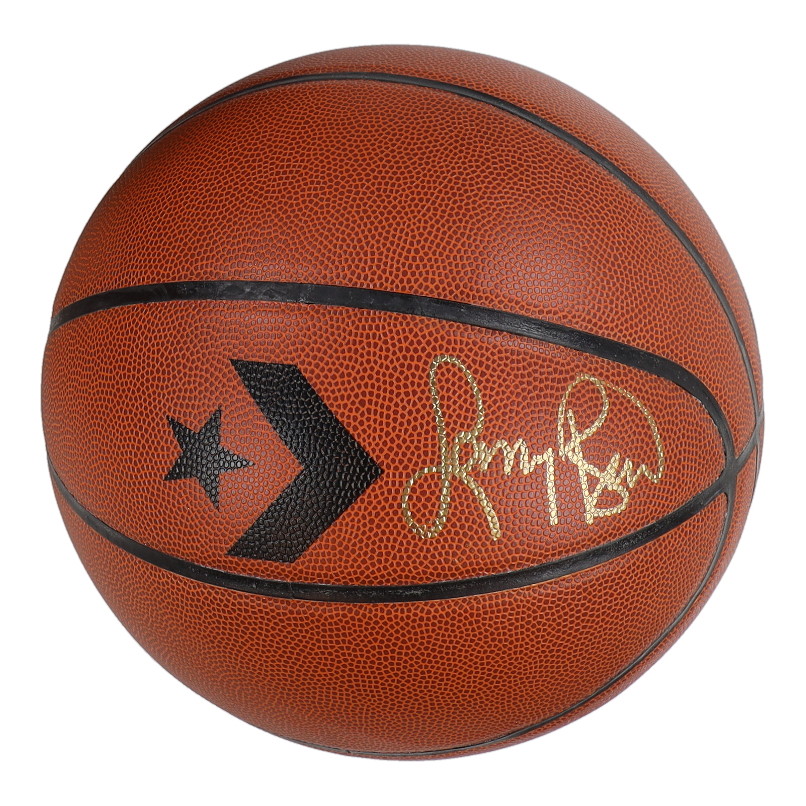 Larry Bird Signed Converse Logo Basketball with Sweatband Set (Beckett) at PristineAuction.com Larry Bird Signed Converse Logo Basketball with Sweatband Set (Beckett) at PristineAuction.com