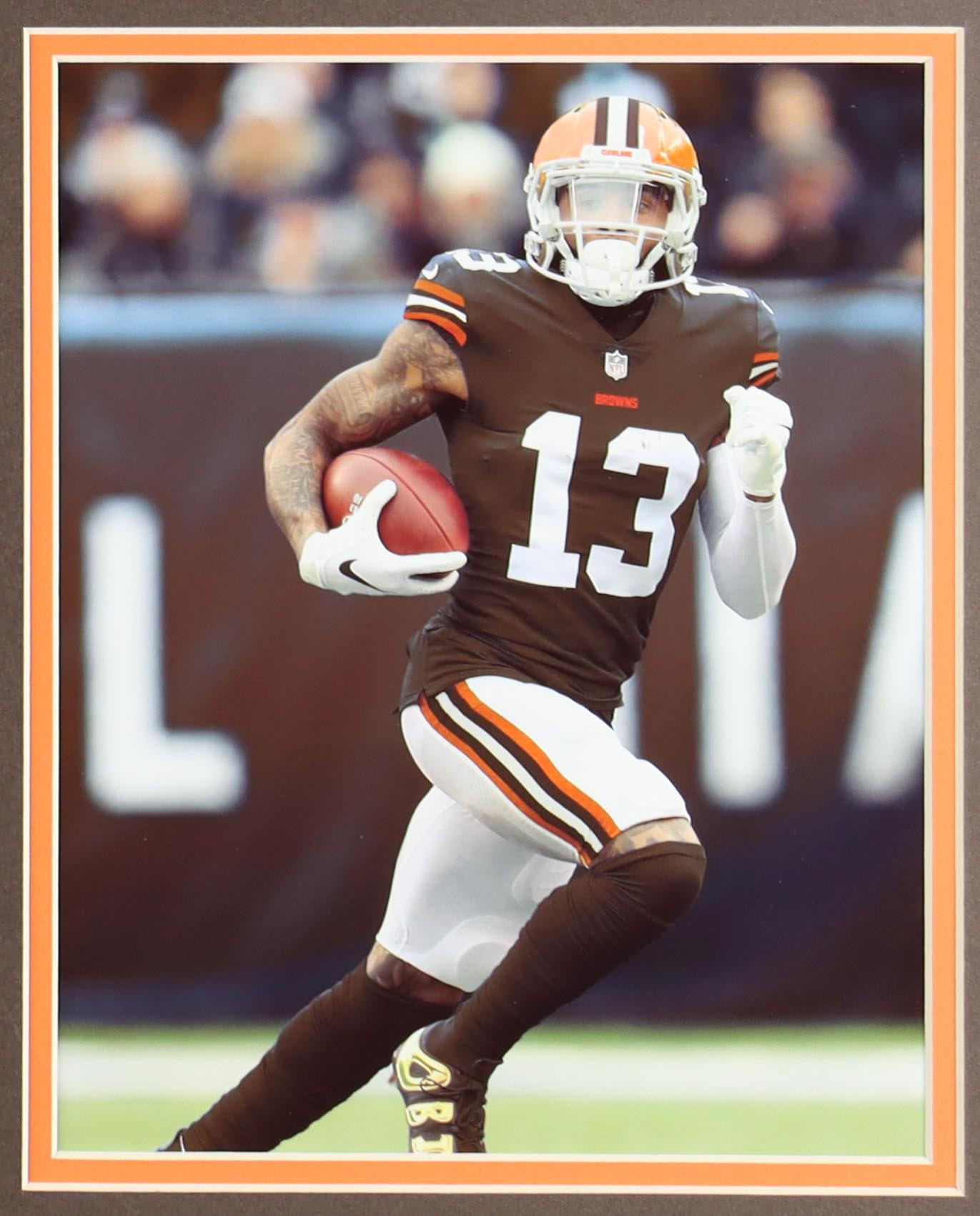 Odell Beckham Jr. Signed Custom Framed Jersey Display (JSA) at PristineAuction.com Odell Beckham Jr. Signed Custom Framed Jersey Display (JSA) at PristineAuction.com