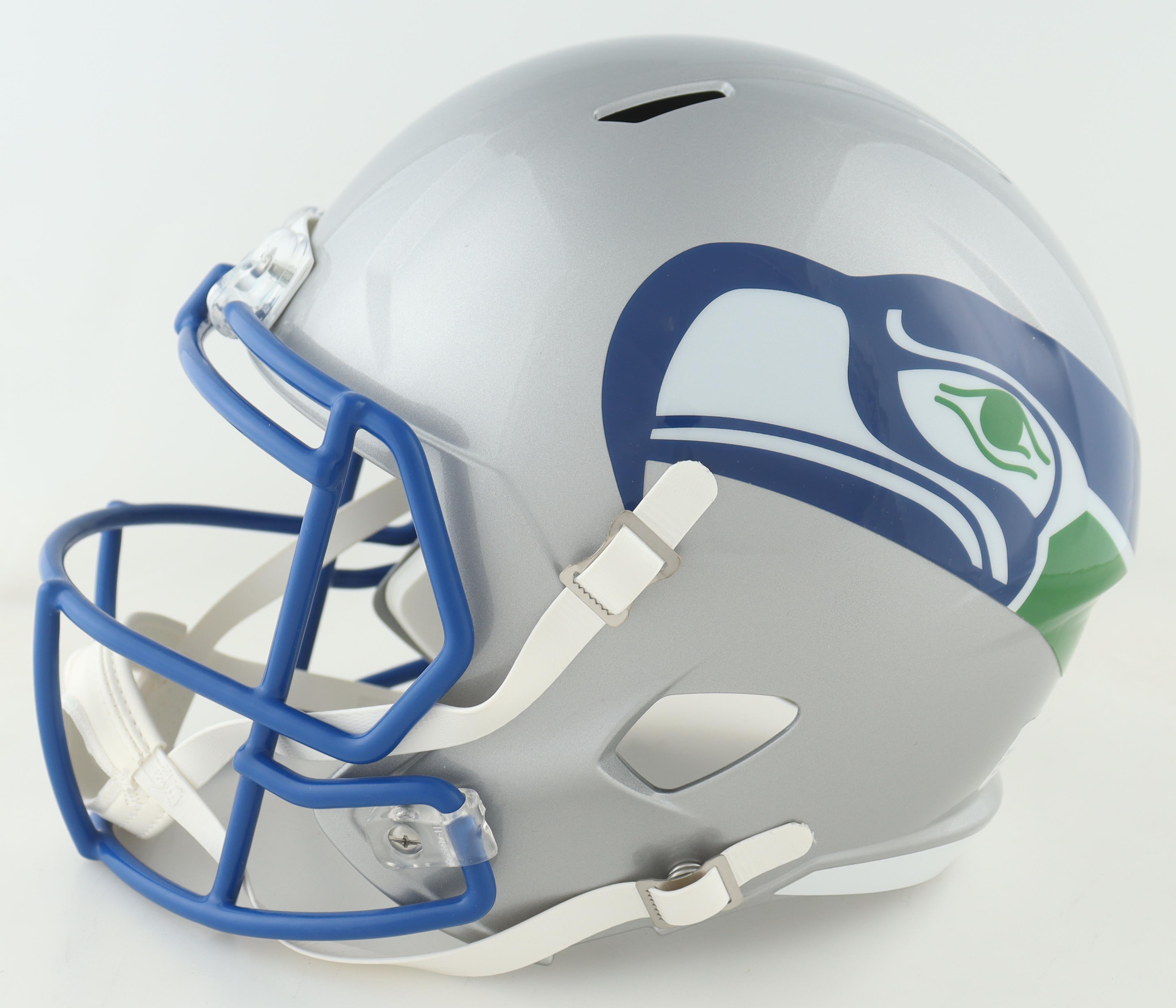 Walter Jones Signed Seahawks Full-Size Speed Helmet Inscribed "HOF '14" (JSA) at PristineAuction.com Walter Jones Signed Seahawks Full-Size Speed Helmet Inscribed "HOF '14" (JSA) at PristineAuction.com