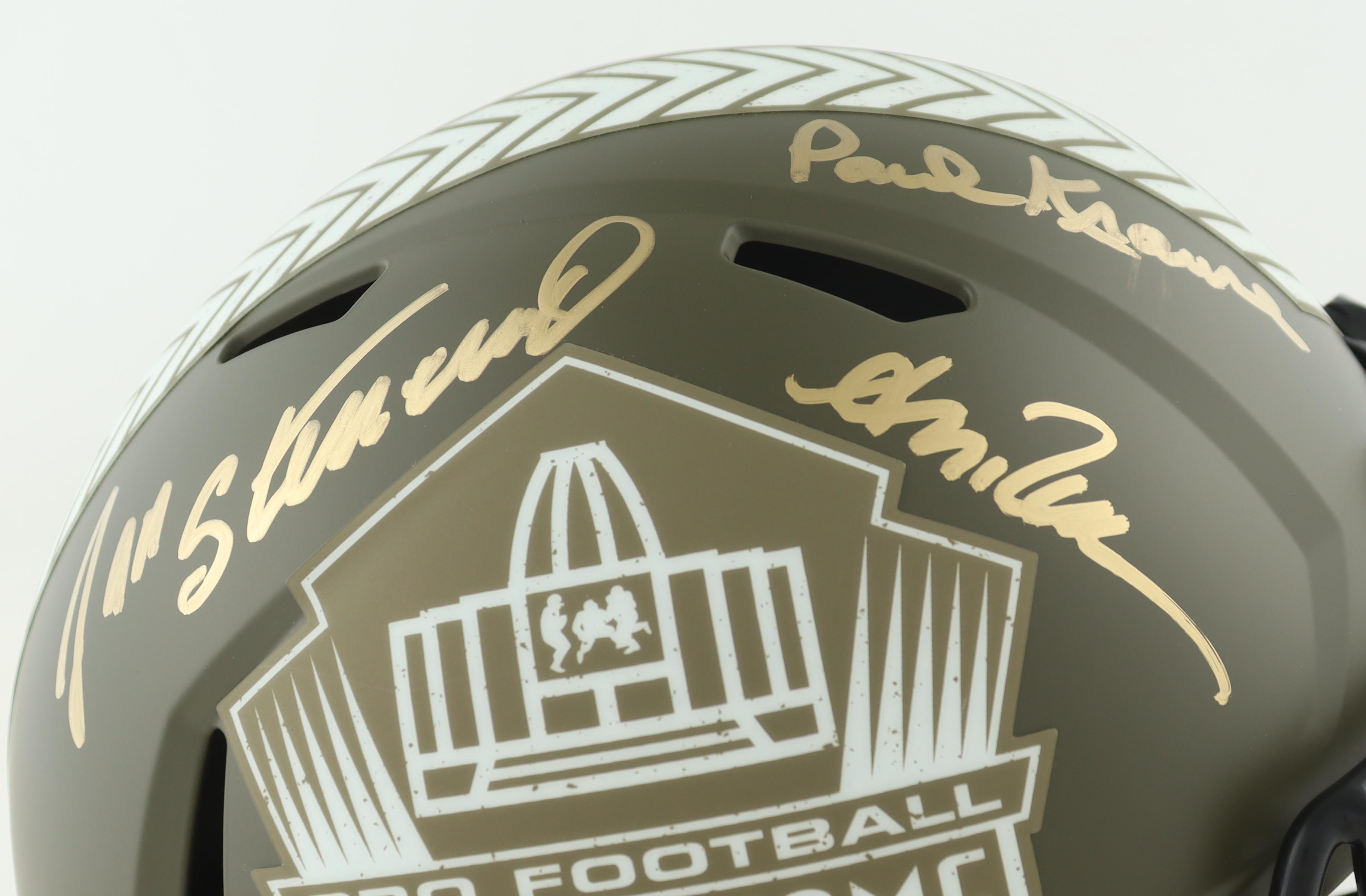 Pro Football Hall of Fame Salute to Service Alternate Speed Helmet ...