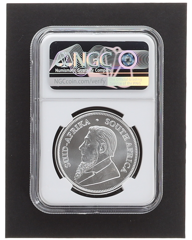 2023 South Africa Krugerrand Silver Coin - Early Releases (NGC MS69) at PristineAuction.com 2023 South Africa Krugerrand Silver Coin - Early Releases (NGC MS69) at PristineAuction.com