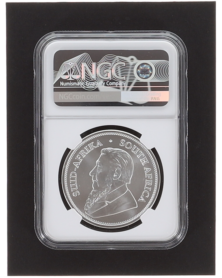 2023 South Africa Krugerrand Silver Coin - Early Releases (NGC MS69) at PristineAuction.com 2023 South Africa Krugerrand Silver Coin - Early Releases (NGC MS69) at PristineAuction.com