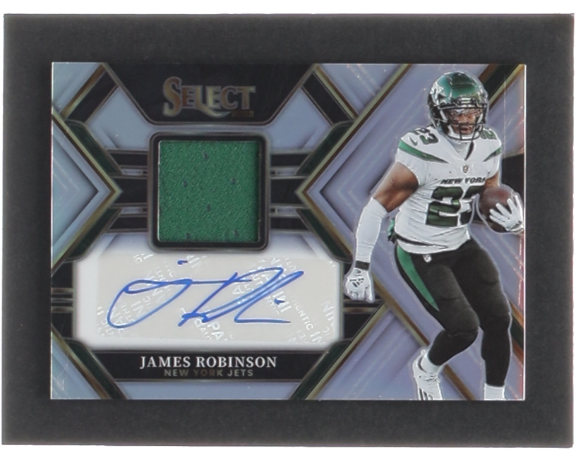 James Robinson 2022 Select Signature Memorabilia Prizm #44 #040/199 at PristineAuction.com James Robinson 2022 Select Signature Memorabilia Prizm #44 #040/199 at PristineAuction.com