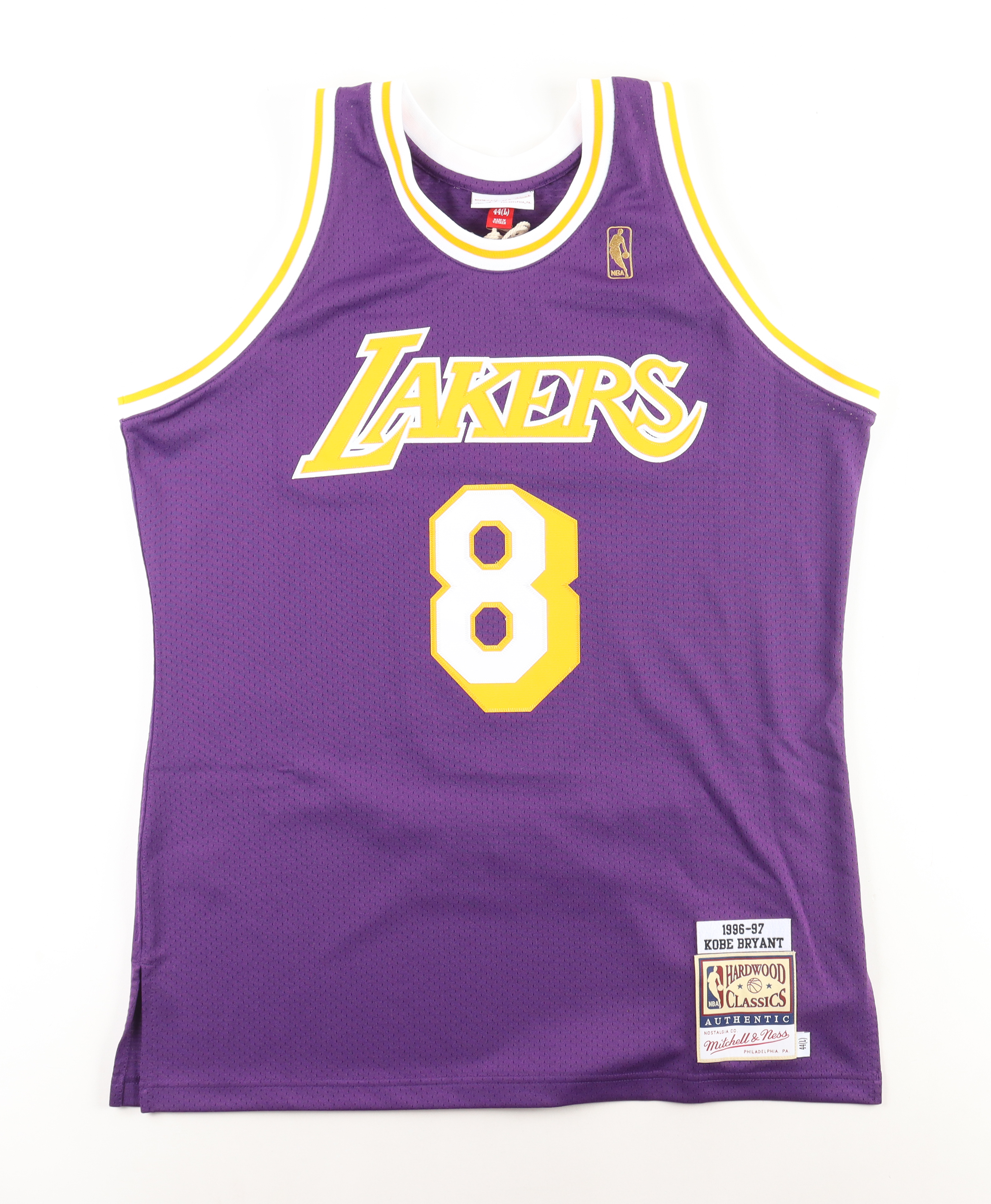 Kobe Bryant Signed LE Lakers Career Highlight Stat Jersey #1/8 Authentic Mitchell & Ness (Beckett & PSA) at PristineAuction.com Kobe Bryant Signed LE Lakers Career Highlight Stat Jersey #1/8 Authentic Mitchell & Ness (Beckett & PSA) at PristineAuction.com