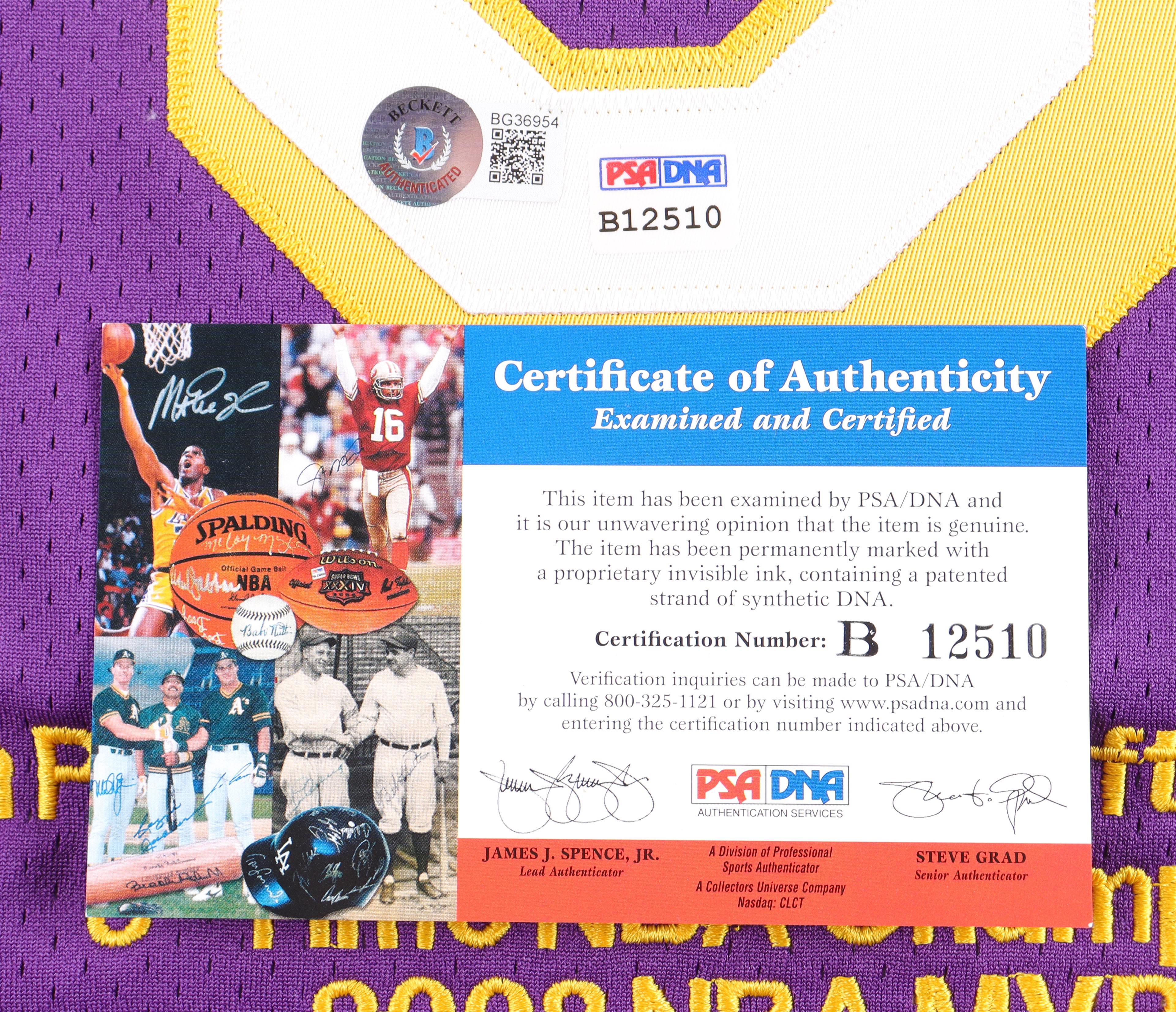 Kobe Bryant Signed LE Lakers Career Highlight Stat Jersey #1/8 Authentic Mitchell & Ness (Beckett & PSA) at PristineAuction.com Kobe Bryant Signed LE Lakers Career Highlight Stat Jersey #1/8 Authentic Mitchell & Ness (Beckett & PSA) at PristineAuction.com