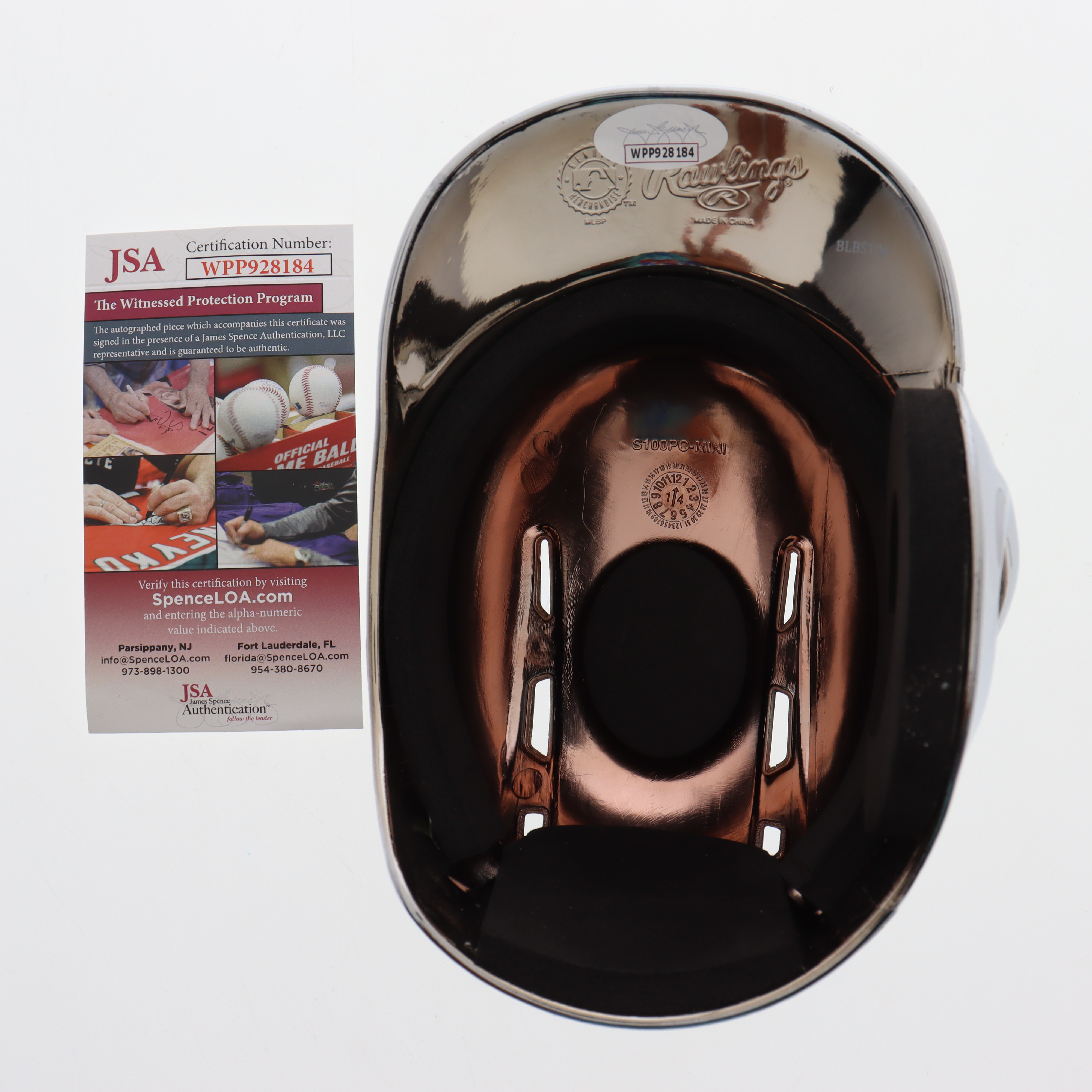 Nick Senzel Signed Reds Mini Helmet (JSA) at PristineAuction.com Nick Senzel Signed Reds Mini Helmet (JSA) at PristineAuction.com