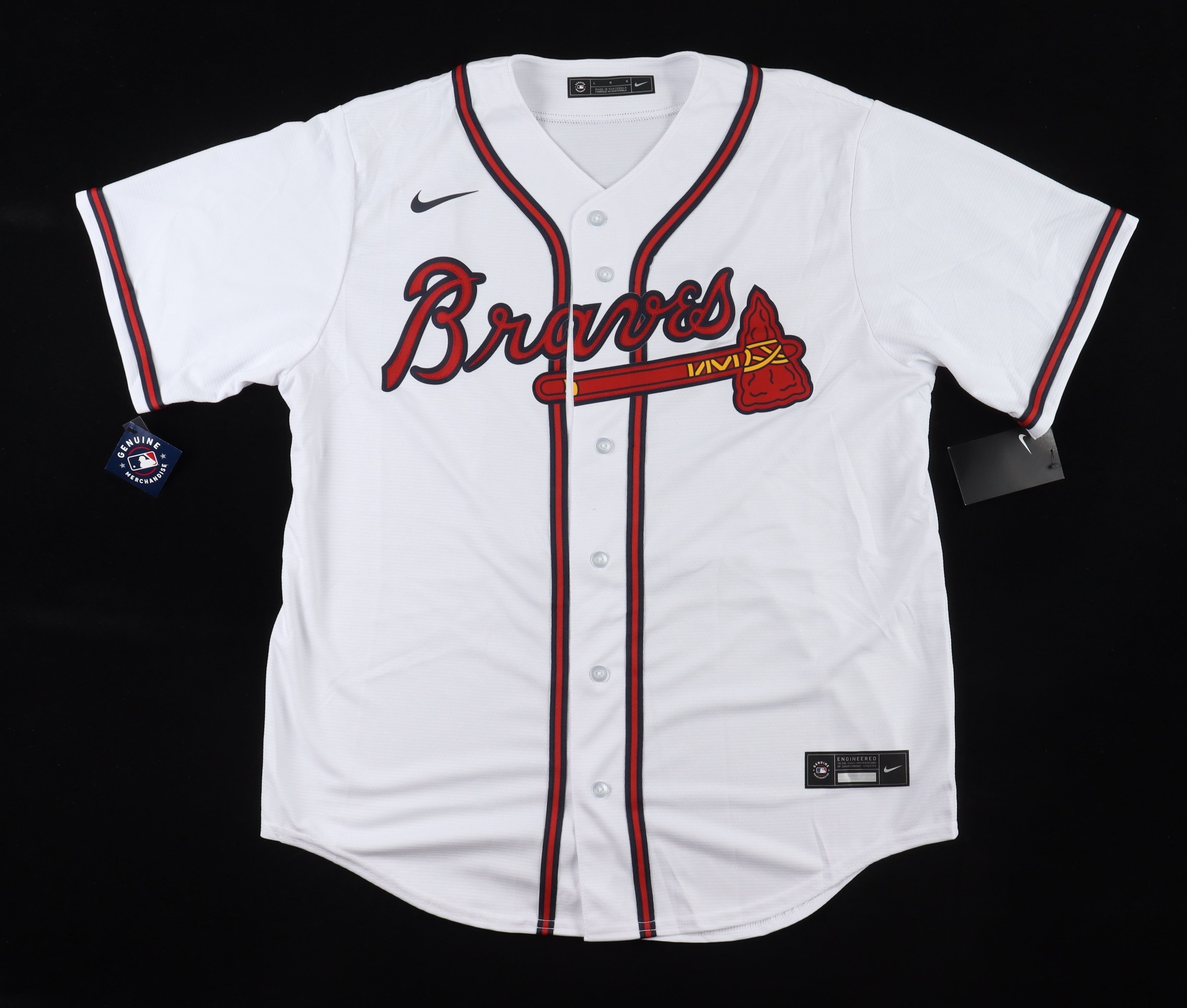 Ronald Acuna Jr. Signed Braves Jersey (USA SM & JSA) at PristineAuction.com Ronald Acuna Jr. Signed Braves Jersey (USA SM & JSA) at PristineAuction.com