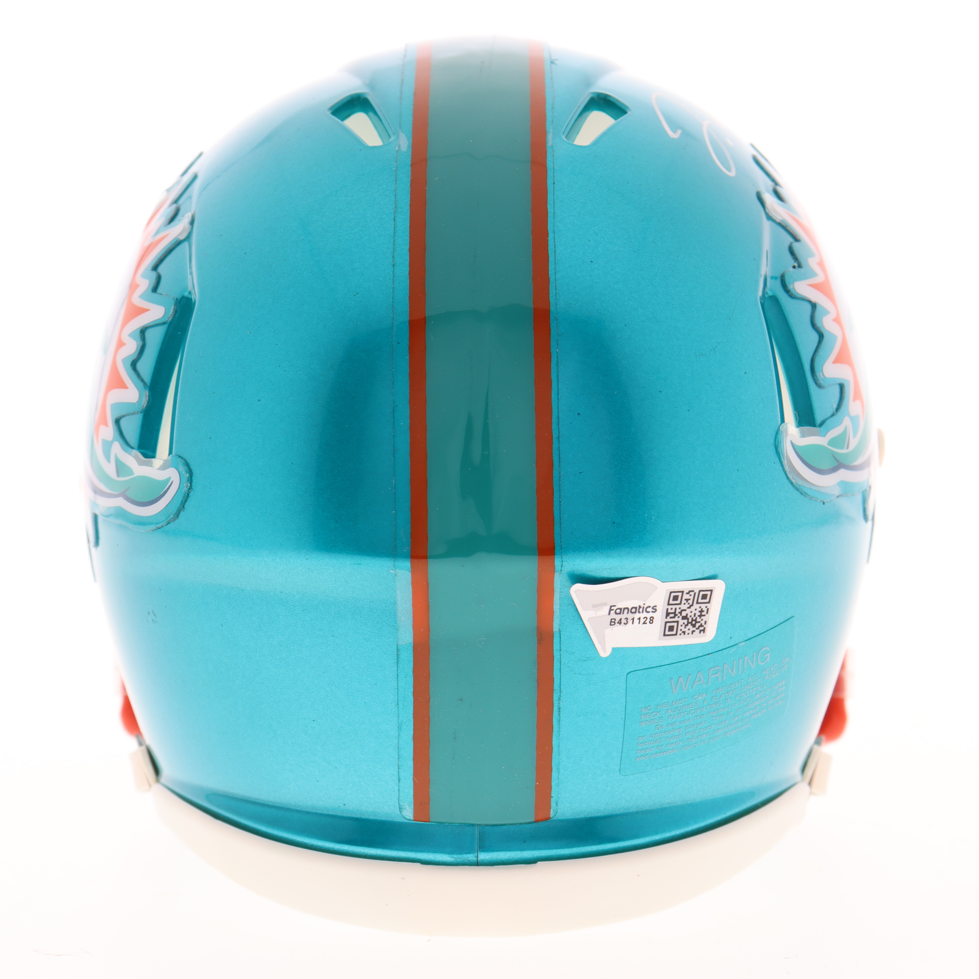 Jaylen Waddle Signed Dolphins Flash Alternate Speed Mini Helmet (Fanatics) at PristineAuction.com Jaylen Waddle Signed Dolphins Flash Alternate Speed Mini Helmet (Fanatics) at PristineAuction.com