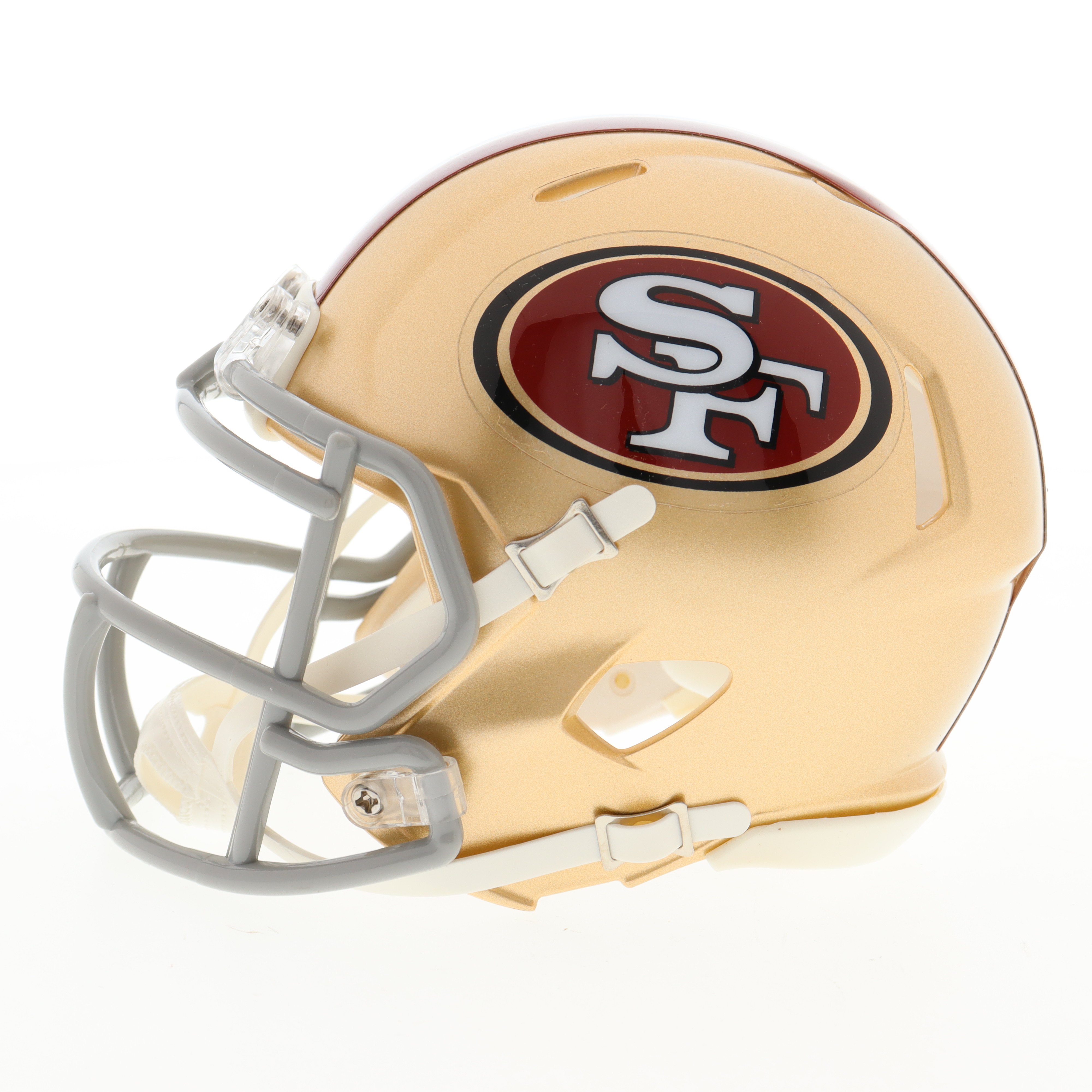 Frank Gore Signed 49ers Speed Mini Helmet (JSA) at PristineAuction.com Frank Gore Signed 49ers Speed Mini Helmet (JSA) at PristineAuction.com