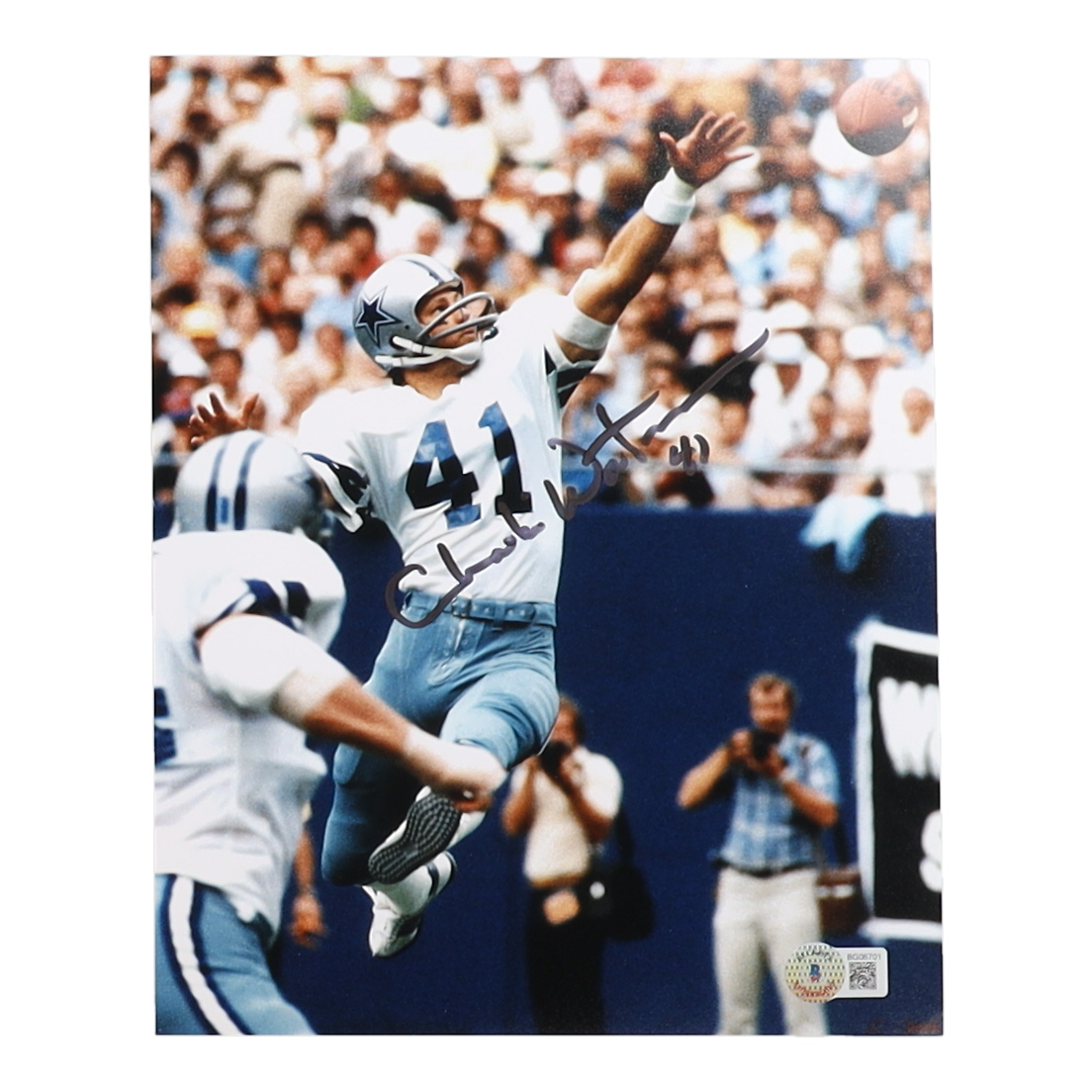 Charlie Waters Signed Cowboys 8x10 Photo (Beckett) at PristineAuction.com Charlie Waters Signed Cowboys 8x10 Photo (Beckett) at PristineAuction.com