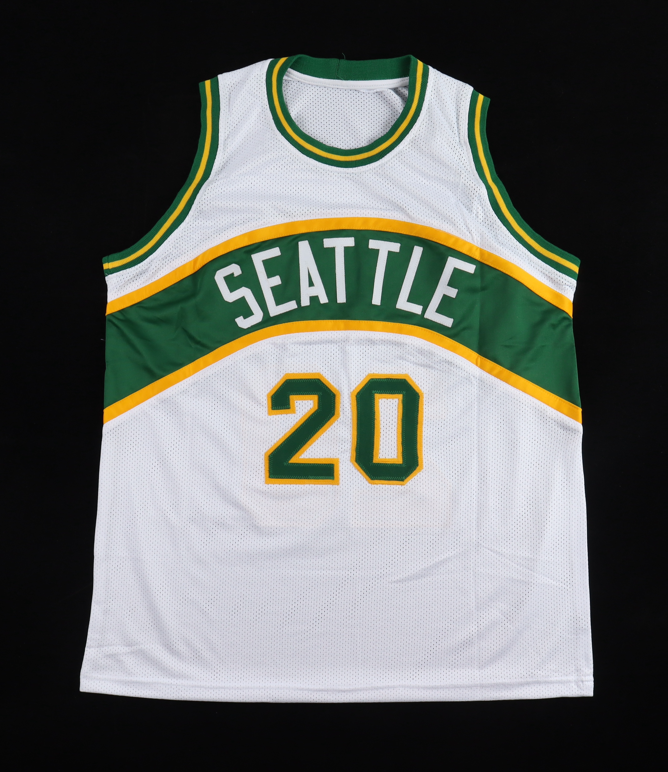 Gary Payton Signed Jersey (Beckett) at PristineAuction.com Gary Payton Signed Jersey (Beckett) at PristineAuction.com