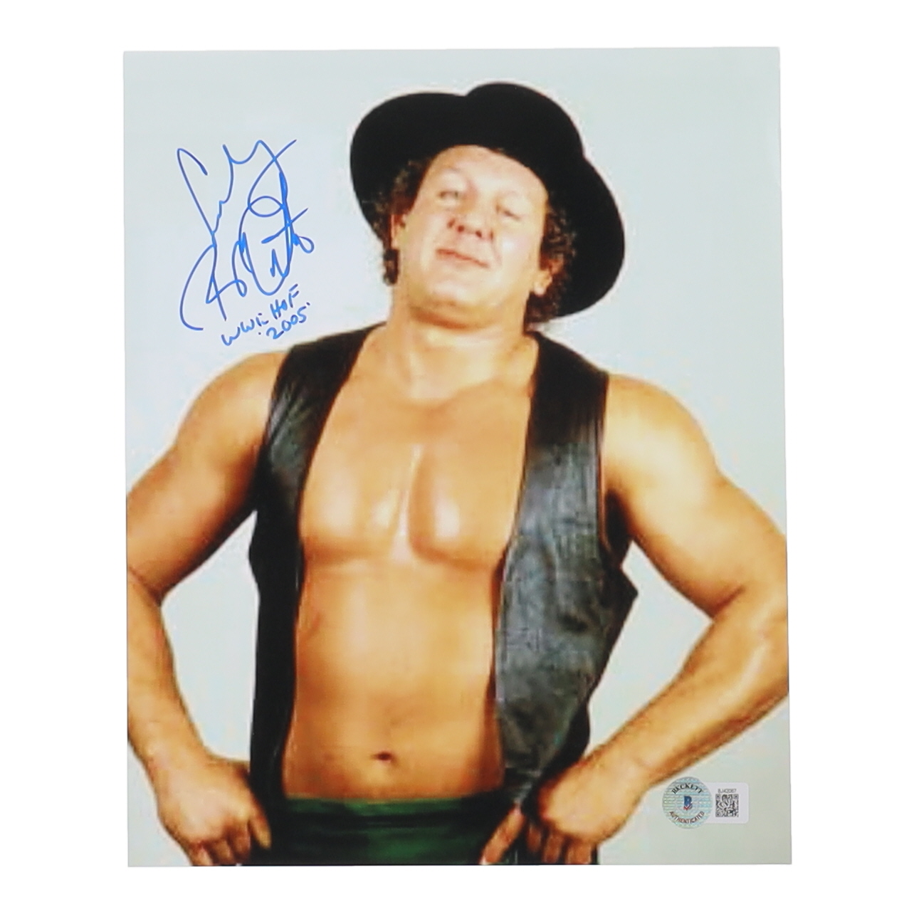 Bob Orton Jr. Signed 8x10 Photo Inscribed "WWE HOF 2005" (Beckett) at PristineAuction.com Bob Orton Jr. Signed 8x10 Photo Inscribed "WWE HOF 2005" (Beckett) at PristineAuction.com
