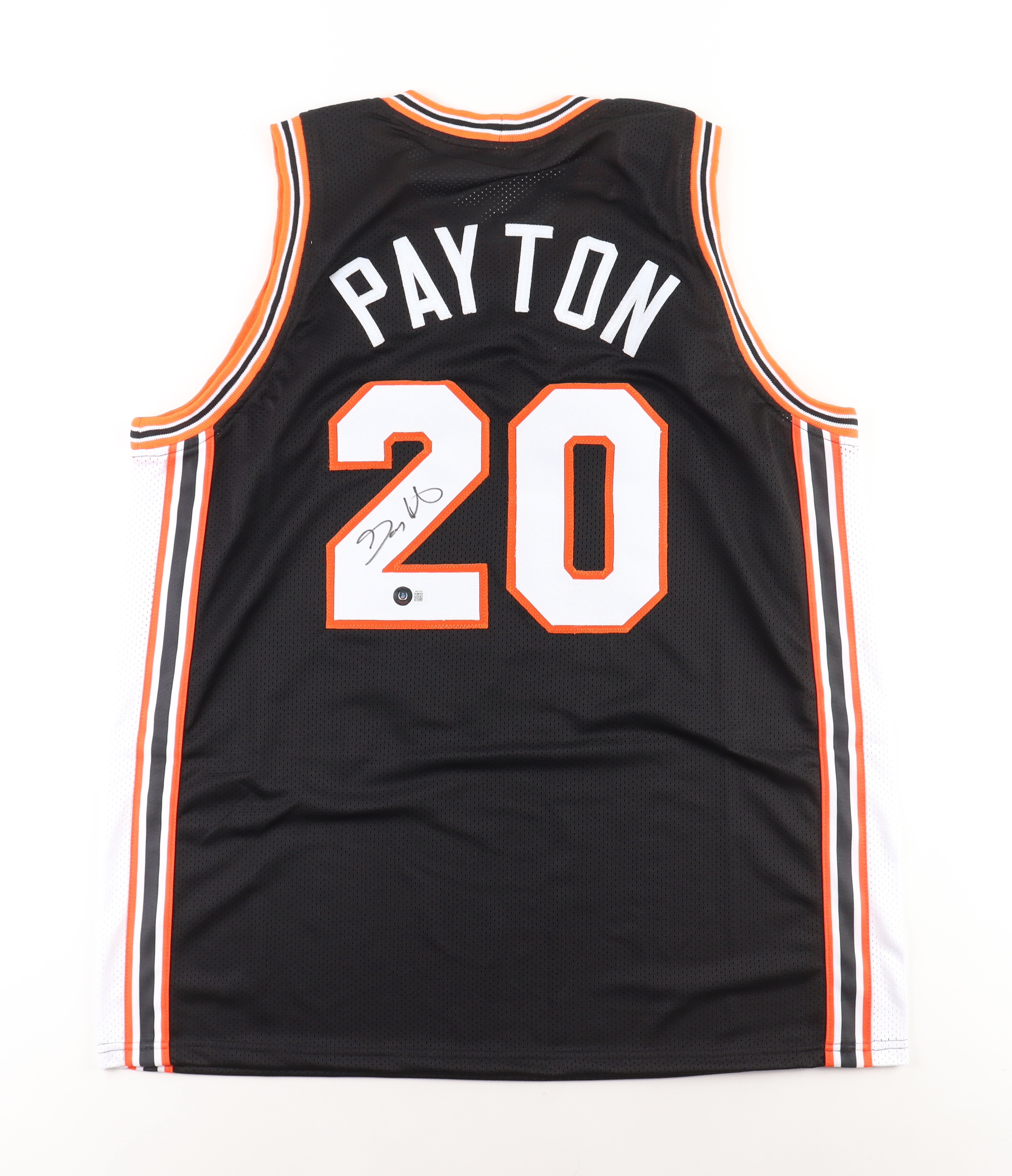 Gary Payton Signed Jersey (Beckett) at PristineAuction.com Gary Payton Signed Jersey (Beckett) at PristineAuction.com