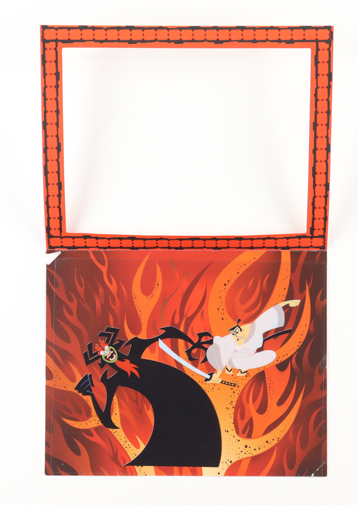 "Samurai Jack" 8x10 Two-Piece Animation Cel at PristineAuction.com "Samurai Jack" 8x10 Two-Piece Animation Cel at PristineAuction.com
